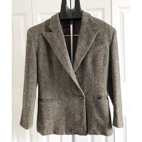 Ralph Lauren Jackets & Blazers - RALPH LAUREN Sz 8 Purple Label Herringbone Blazer